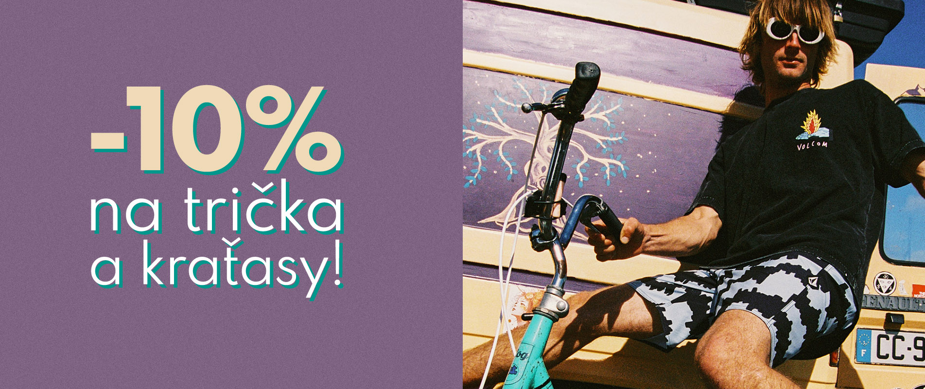 -10 % na trička a kraťasy!